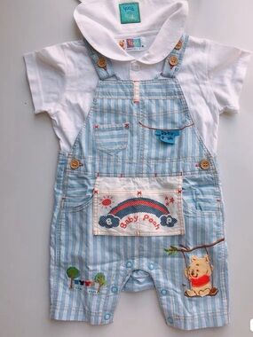 vintange pooh overall （only overall）